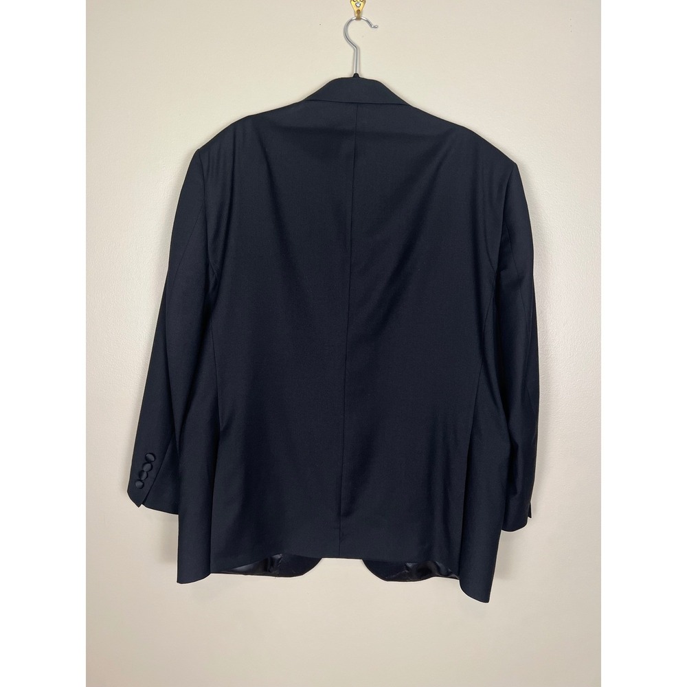 Jos. A. Bank 1905 Collection Mens Black Wool Tuxedo Jacket Blazer 46R - Picture 3 of 14